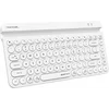 Клавиатура A4Tech Fstyler FBK30 белый USB беспроводная BT/Radio slim Multimedia (FBK30 WHITE) Клавиатура A4Tech Fstyler FBK30 белый USB беспроводная BT/Radio slim Multimedia (FBK30 WHITE)
